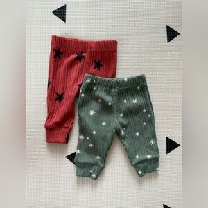 Grayson Collective|Baby gender neutral cozy set of joggers•••star print novelty